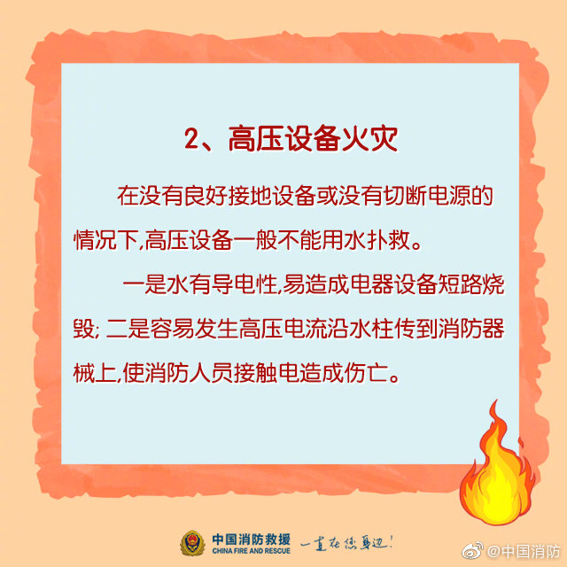 家庭消防科普：哪些火災(zāi)不能用水撲滅？(圖3)